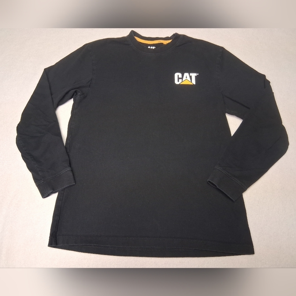 4/20$ Caterpillar Cat Black Cotton Shirt